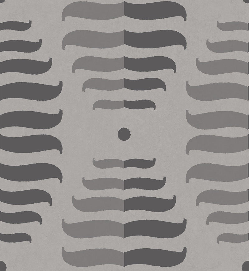LL3102-6 Pinyol (Large Scale) Black Llaüt Wallpaper by Tres Tintas