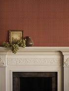 LL3103-4 Llosa Red Llaüt Wallpaper by Tres Tintas