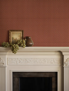 LL3103-4 Llosa Red Llaüt Wallpaper by Tres Tintas