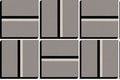 Llosa (Large Scale) Grey Llaüt Wallpaper by Tres Tintas