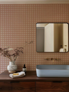 LL3105-4 Nus Red Llaüt Wallpaper by Tres Tintas