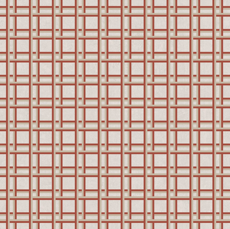 LL3105-4 Nus Red Llaüt Wallpaper by Tres Tintas