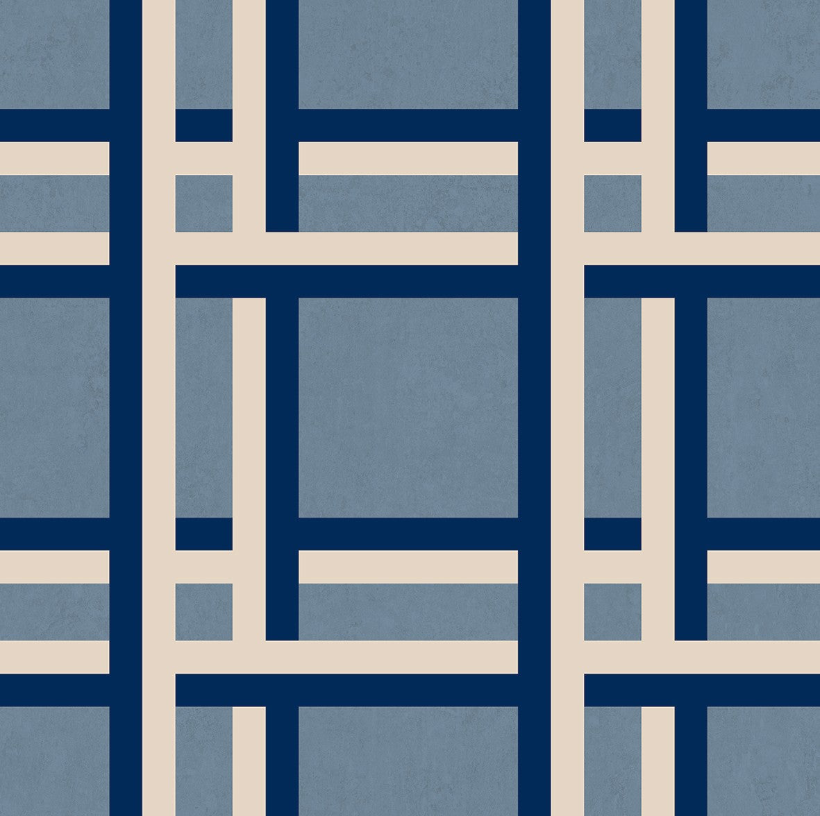 LL3105-7 Nus (Large Scale) Blue Llaüt Wallpaper by Tres Tintas