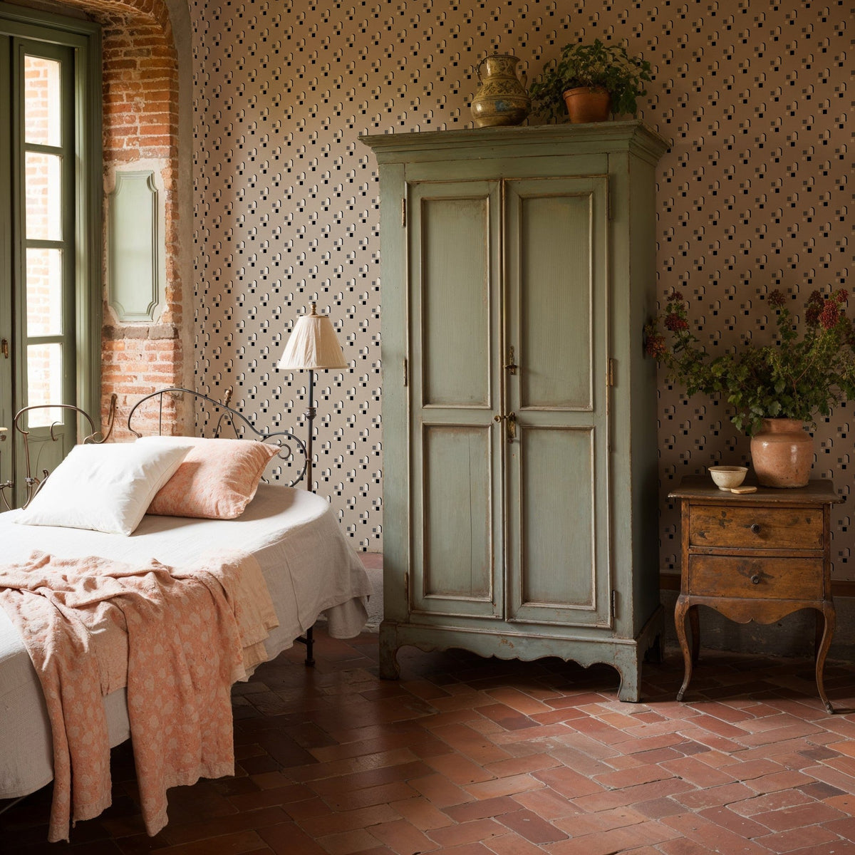 LL3106-2 Far Black Llaüt Wallpaper by Tres Tintas