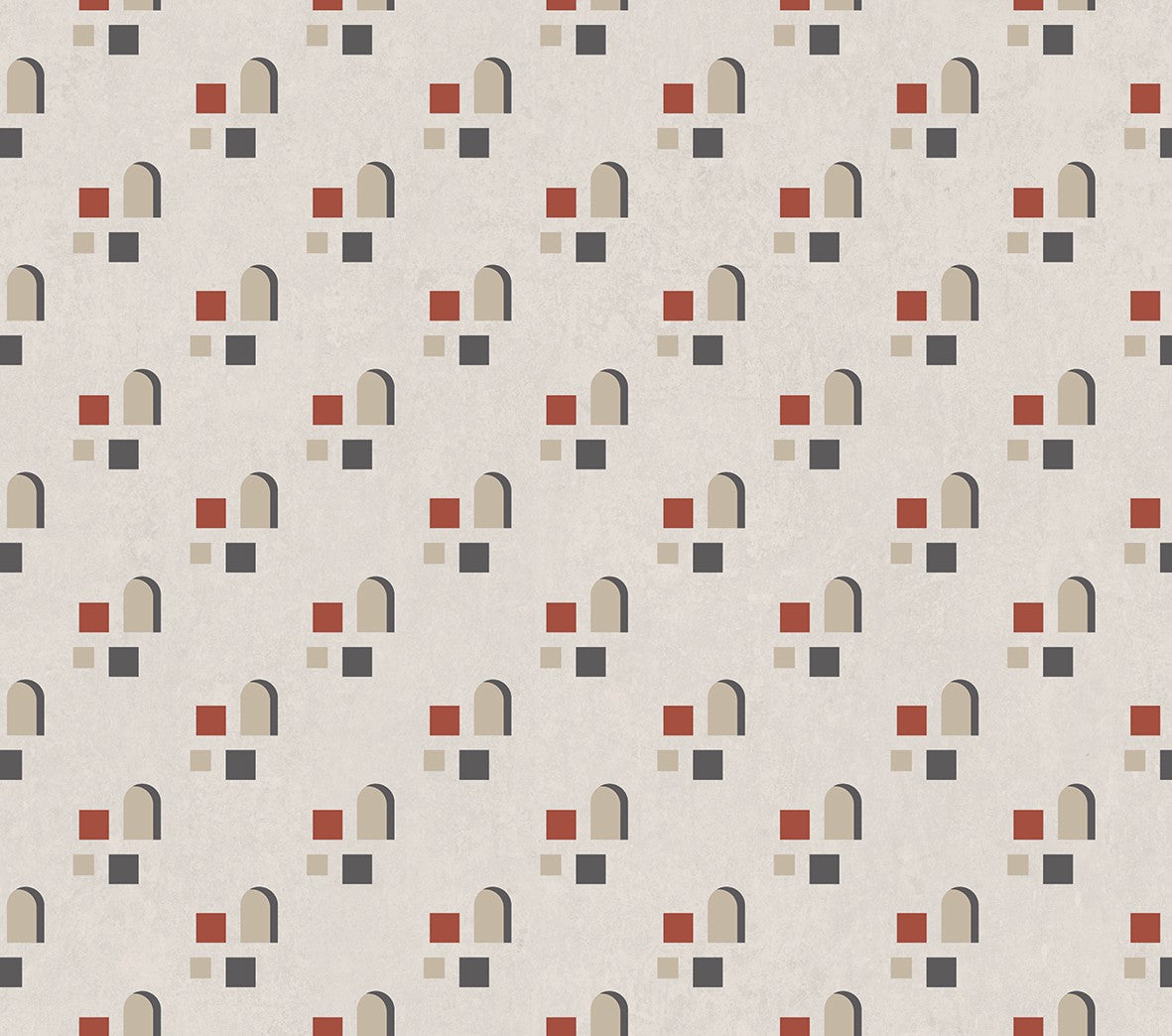 LL3106-3 Far Red Llaüt Wallpaper by Tres Tintas