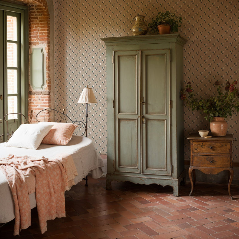 LL3106-4 Far Green Llaüt Wallpaper by Tres Tintas