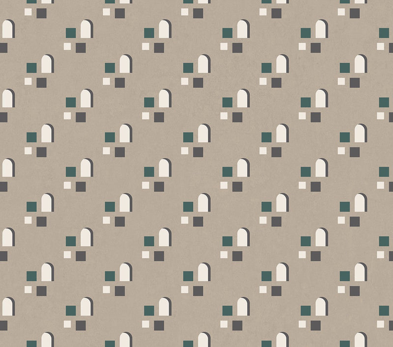 LL3106-4 Far Green Llaüt Wallpaper by Tres Tintas