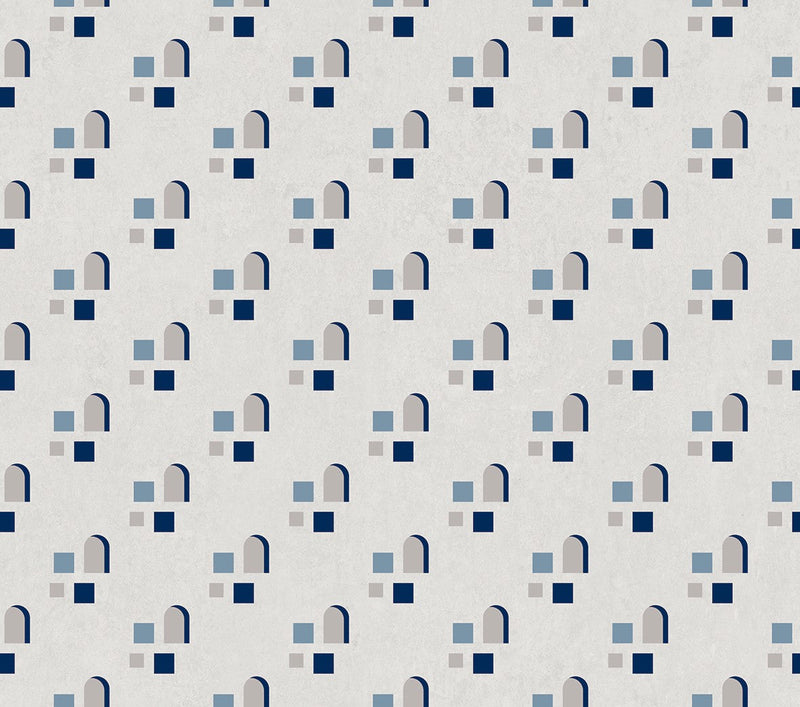 LL3106-5 Far Blue Llaüt Wallpaper by Tres Tintas