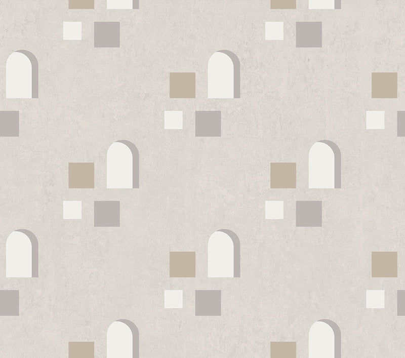 LL3106-6 Far (Large Scale) Beige Llaüt Wallpaper by Tres Tintas