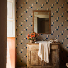 LL3106-7 Far (Large Scale) Blue Llaüt Wallpaper by Tres Tintas