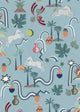 Bot Blue Llar Wallpaper by Tres Tintas