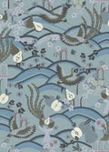 Illa Blue Llar Wallpaper by Tres Tintas