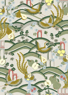 LL3702-4 Illa Green Llar Wallpaper by Tres Tintas