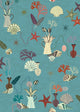 Salines Blue Llar Wallpaper by Tres Tintas
