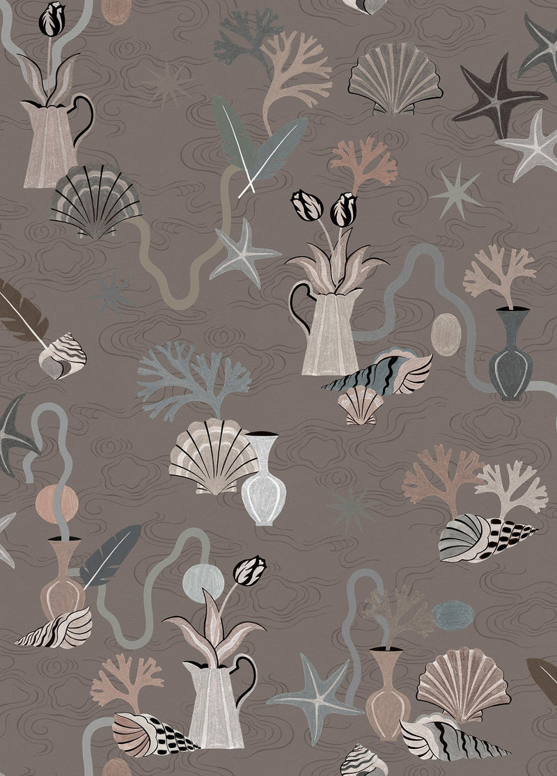 LL3703-4 Salines Brown Llar Wallpaper by Tres Tintas