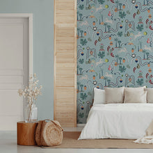 LL3704-1 Teixits Brown Llar Wallpaper by Tres Tintas