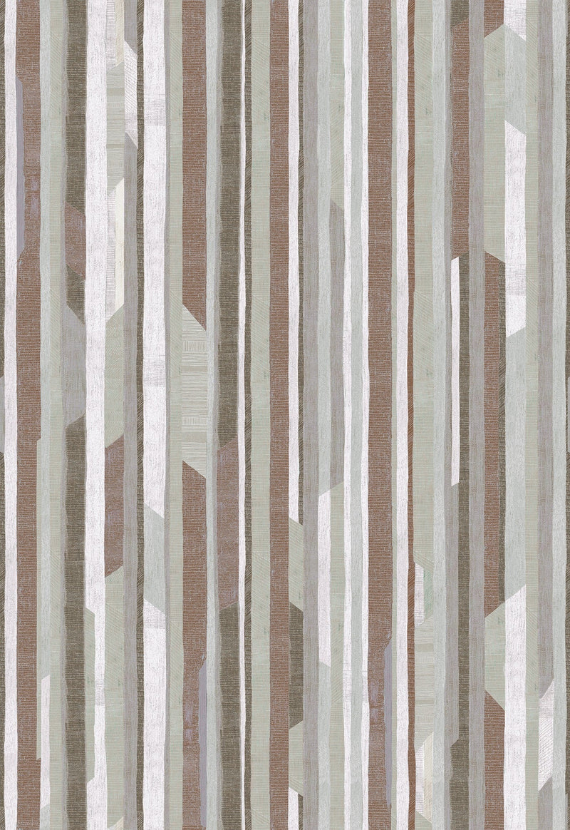 LL3704-1 Teixits Brown Llar Wallpaper by Tres Tintas
