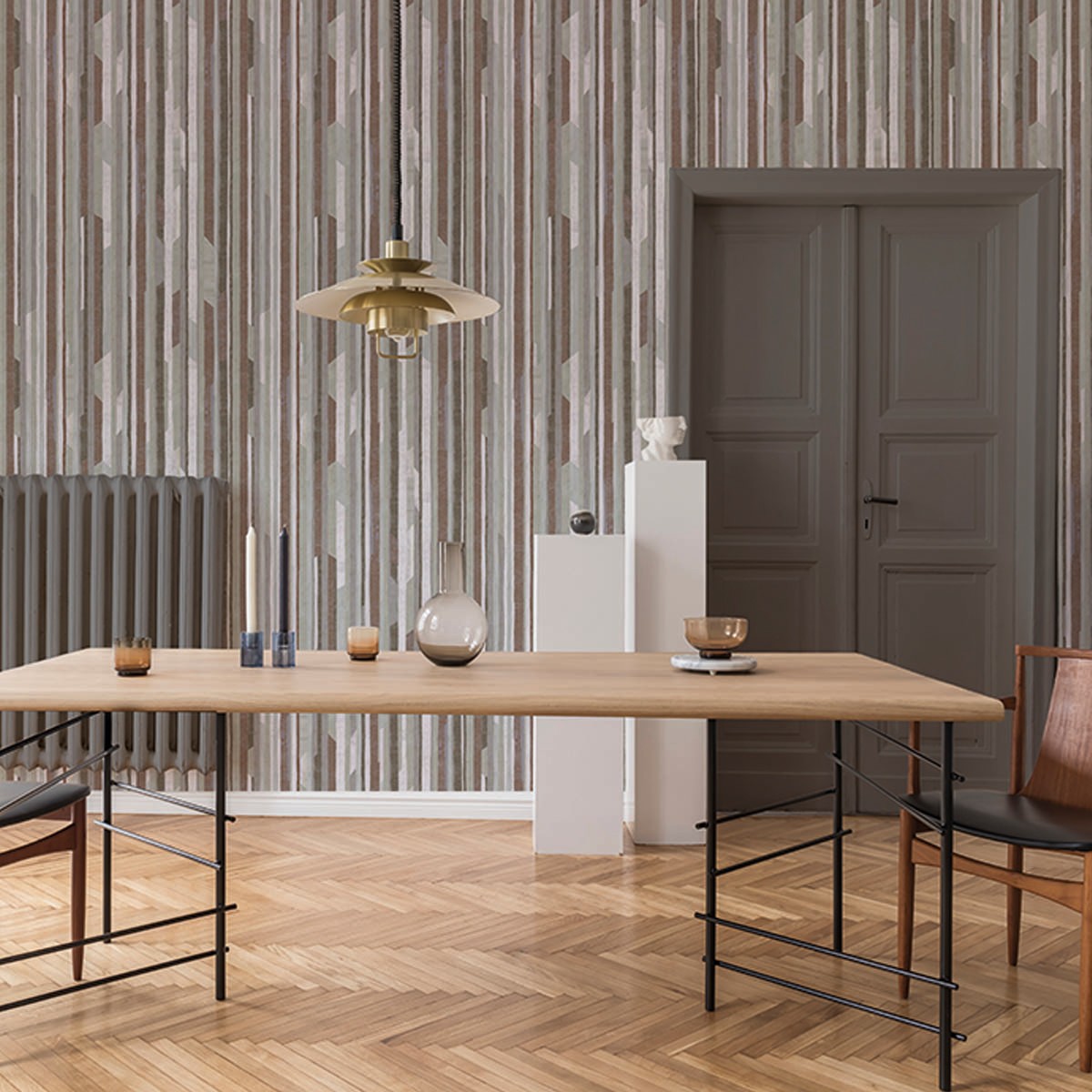 LL3705-1 Heura Purple Llar Wallpaper by Tres Tintas