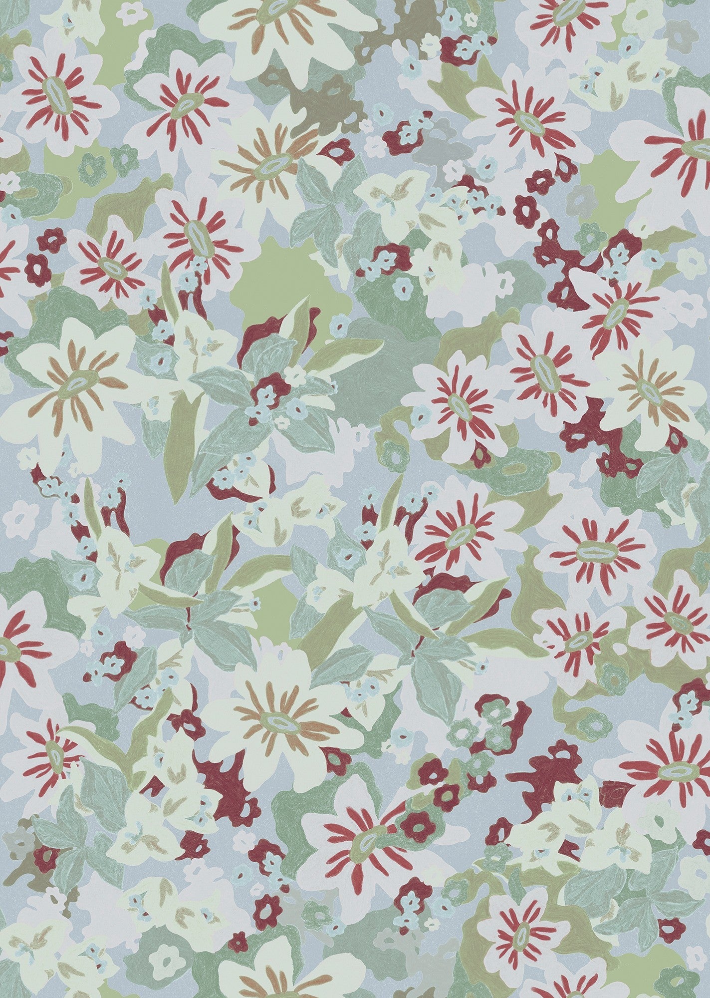 LL3705-4 Heura Green Llar Wallpaper by Tres Tintas