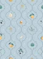 LL3706-2 Rebost Blue Llar Wallpaper by Tres Tintas