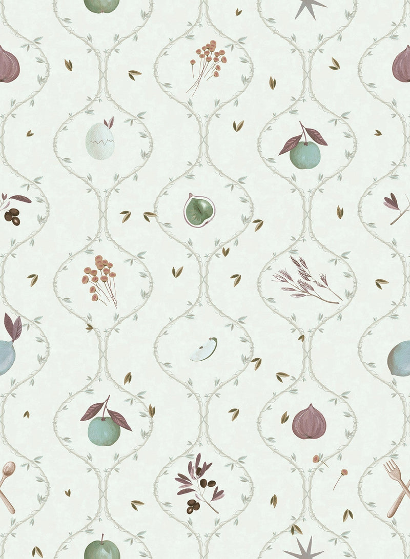 LL3706-5 Rebost White Llar Wallpaper by Tres Tintas