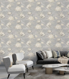 SA01908 Lotus Silver Lining Santorini Wallpaper By Sketch Twenty 3
