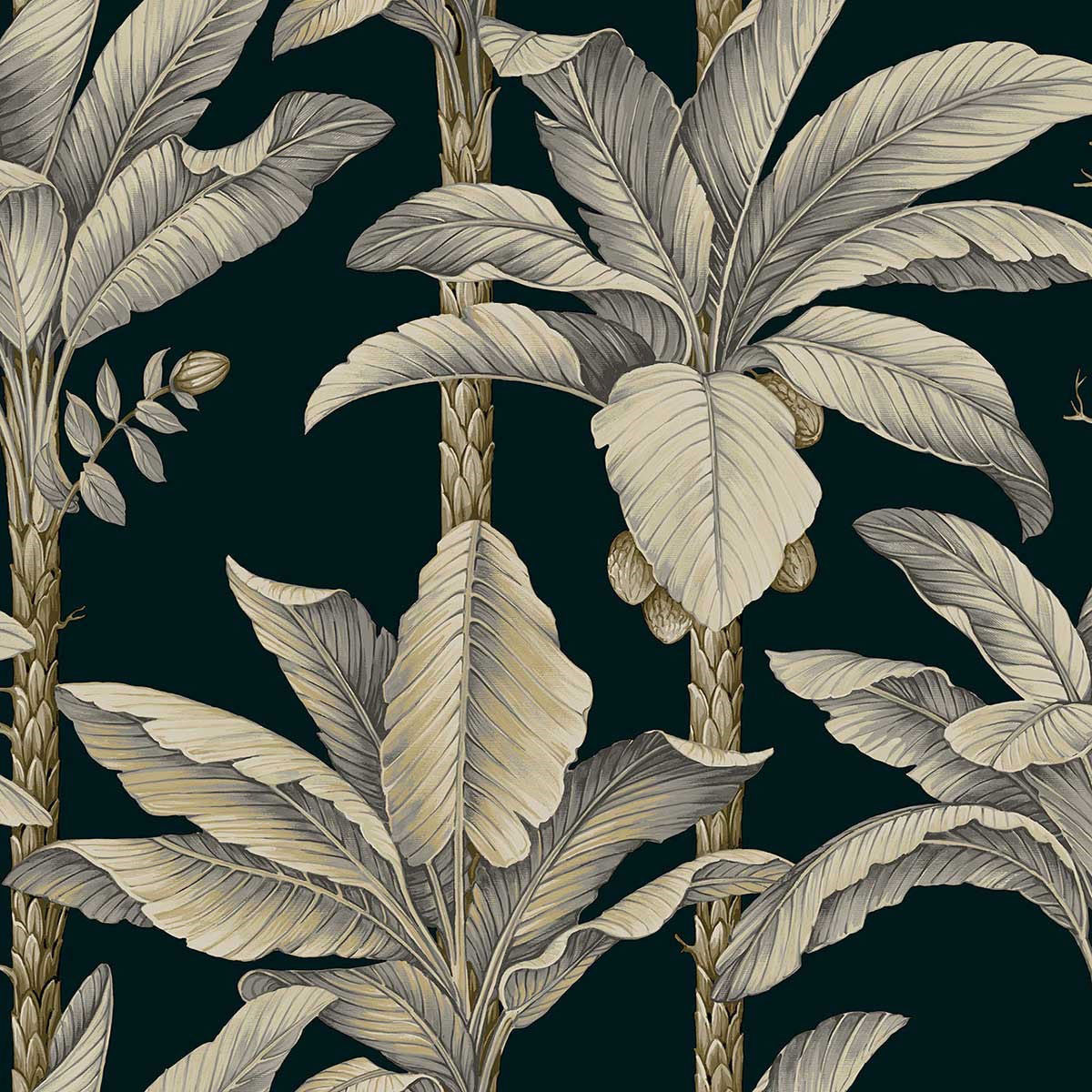 LS60100 Breeza Savannah Grass Midnight Wallpaper by Today Interiors