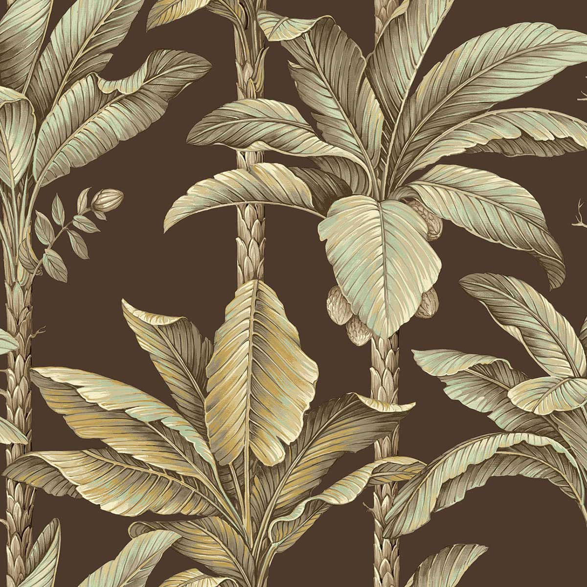 LS60106 Breeza Savannah Grass Chocolate Wallpaper by Today Interiors
