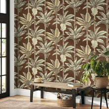 LS60106 Breeza Savannah Grass Chocolate Wallpaper by Today Interiors