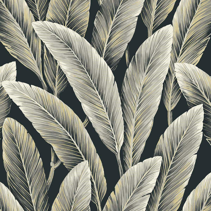 LS60210 Foliage Savannah Grass Midnight Wallpaper by Today Interiors