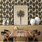 LS60500 Bespoke Savannah Grass Soft Black Wallpaper by Today Interiors