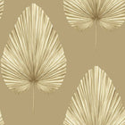LS60805 Grande Leaf Savannah Grass Taupe Wallpaper by Today Interiors