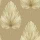 Grande Leaf Savannah Grass Taupe Wallpaper by Today Interiors