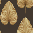 LS60806 Grande Leaf Savannah Grass Coffee Bean Wallpaper by Today Interiors