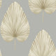 Grande Leaf Savannah Grass Fog Wallpaper by Today Interiors