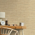 LS61107 Kaya Savannah Grass Straw Wallpaper by Today Interiors