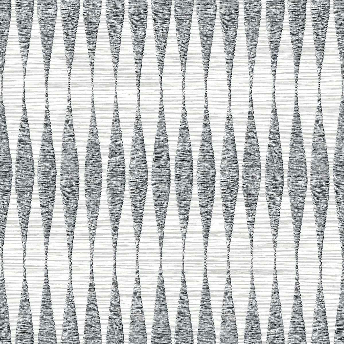 LS61400 Alfonso Sisal Savannah Grass Silver Wallpaper by Today Interiors