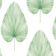 Grande Leaf Paperweave Savannah Grass Sea Green Wallpaper by Today Interiors
