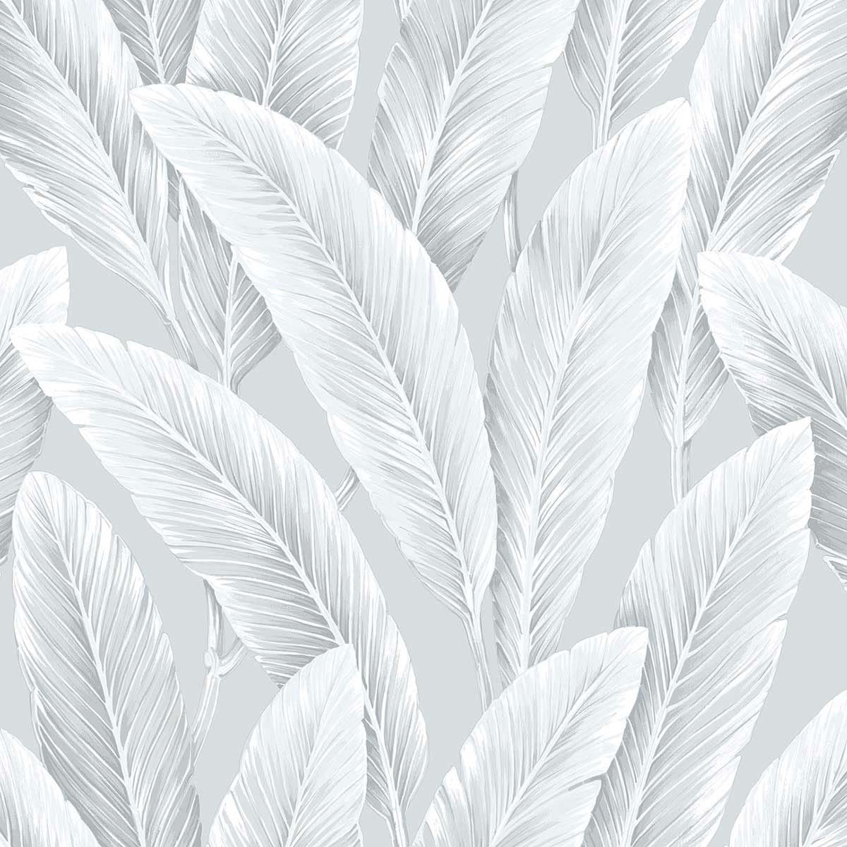 LS61708 Foliage Sisal Savannah Grass Silver Lining Wallpaper by Today Interiors