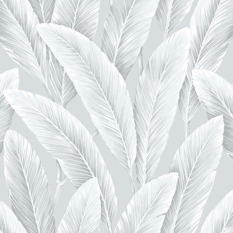 LS61708 Foliage Sisal Savannah Grass Silver Lining Wallpaper by Today Interiors