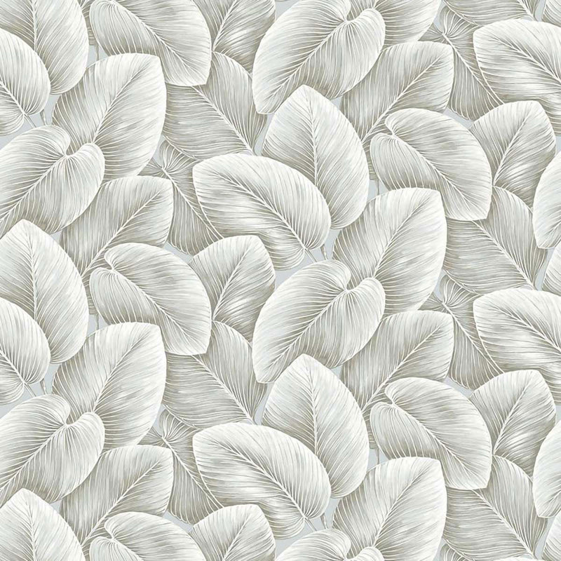 LS62007M Lush Leaf Mural Savannah Grass Storm Wallpaper by Today Interiors