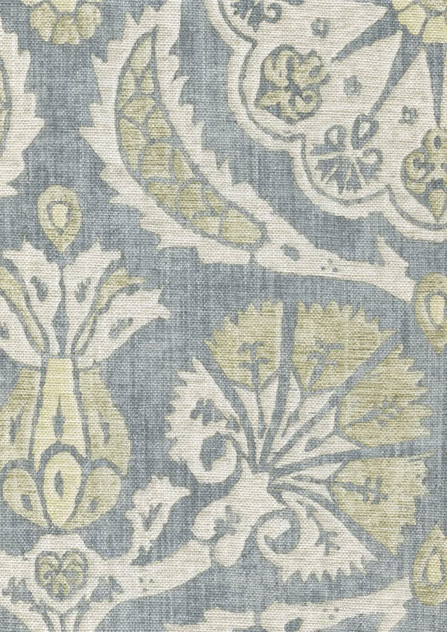 LW-296-503 Pasha Seaglass Mediterranea Fabric by Lewis & Wood
