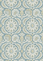 LW-296-503 Pasha Seaglass Mediterranea Fabric by Lewis & Wood