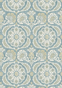 LW-296-503 Pasha Seaglass Mediterranea Fabric by Lewis & Wood