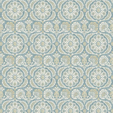 LW-296-503 Pasha Seaglass Mediterranea Fabric by Lewis & Wood
