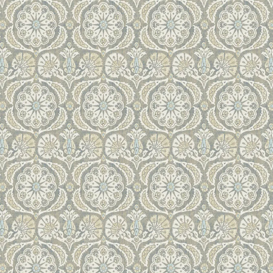 LW-296-569 Pasha Halva Mediterranea Fabric by Lewis & Wood
