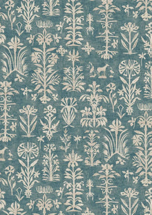 LW-297-265 Papyrus Marmara Mediterranea Fabric by Lewis & Wood