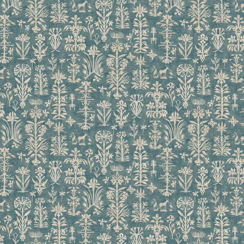 LW-297-265 Papyrus Marmara Mediterranea Fabric by Lewis & Wood