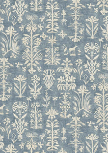 LW-297-344 Papyrus Moonstone Mediterranea Fabric by Lewis & Wood