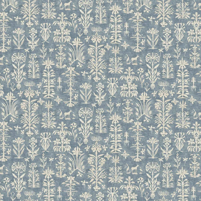 LW-297-344 Papyrus Moonstone Mediterranea Fabric by Lewis & Wood